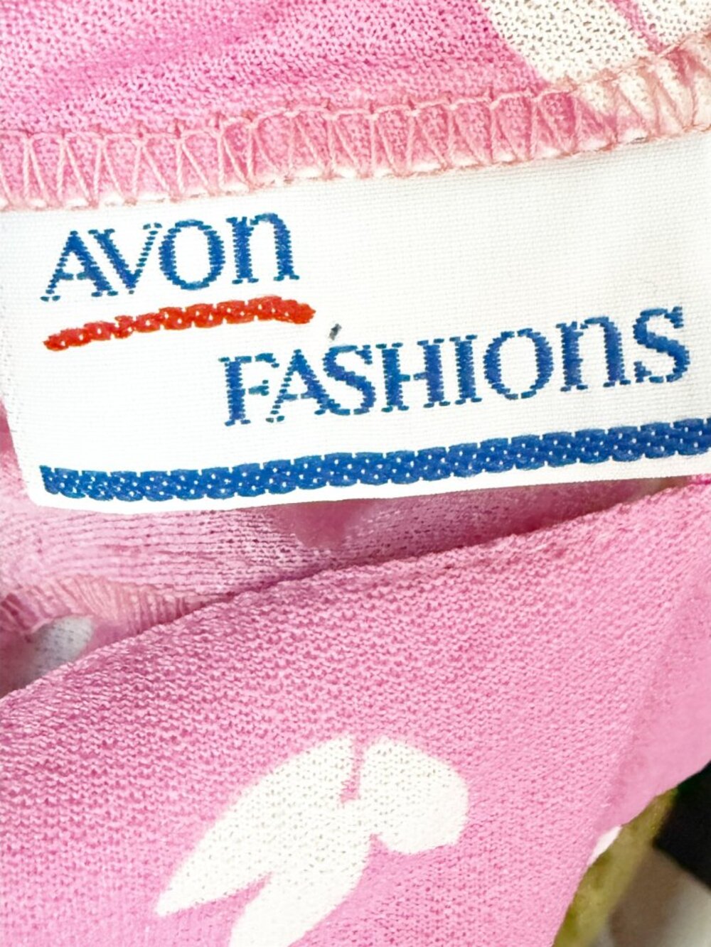 Avon Fashions Vtg 80s Pink Floral Sundress XS 11/12 - Picture 5 of 8